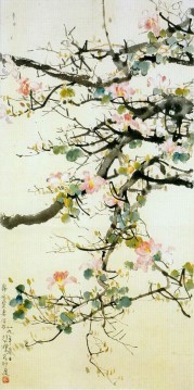 Xu Beihong Ju Peon Painting - Xu Beihong branches old China ink